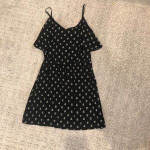 Black and White Mini Dress